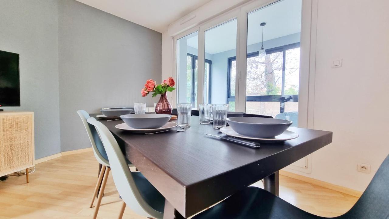 Appartement Chez Margot & Fawaz - Parking - 3 - Jardin - Relax Colmar
